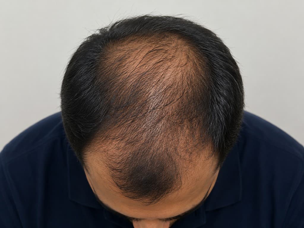 Top scalp photo